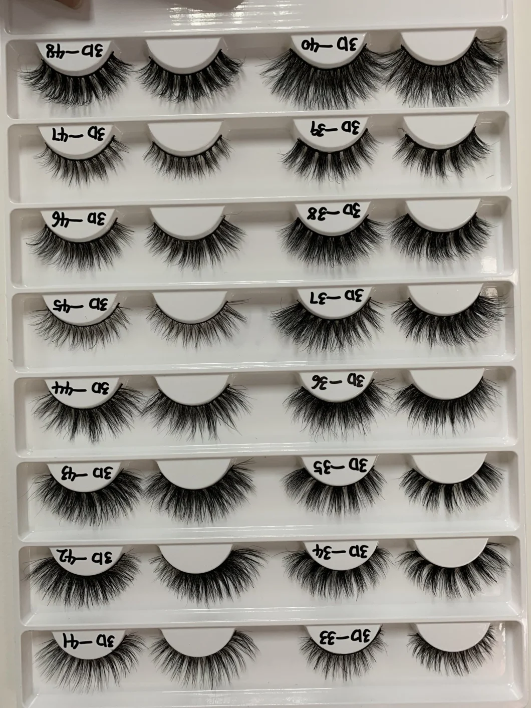 Wholesale Cosmetics 3D Synthetic Eyelashes and Eyelash Extension